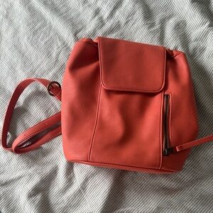 Small Orange Backpack